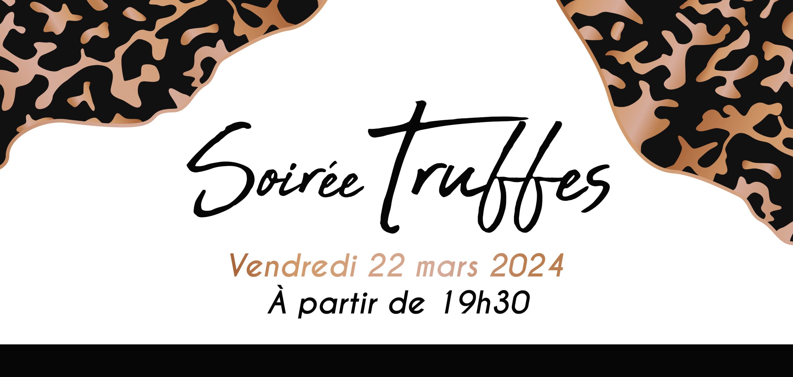 soirée truffes 22 mars 2024 - restaurant le moulin des sens - salon de provence